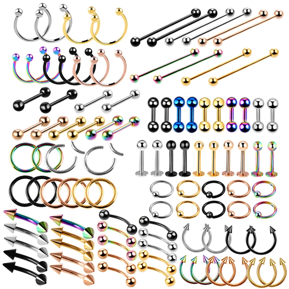 Lot of 10pcs Steel Assorted Colors Segment Nose Hoop Rings Lip Eyebrow Tongue Barbell Ear Cartilage Piercing CBR Fashion Jewelry
Lot of 10pcs Steel Assorted Colors Segment Nose Hoop Rings Lip Eyebrow Tongue Barbell Ear Cartilage Piercing CBR Fashion Jewelry