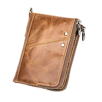 New Genuine Leather Women Short Wallet New Design Vintage Purse Hasp Walet Zipper Purses Card Holder High Quality Cowskin
New Genuine Leather Women Short Wallet New Design Vintage Purse Hasp Walet Zipper Purses Card Holder High Quality Cowskin