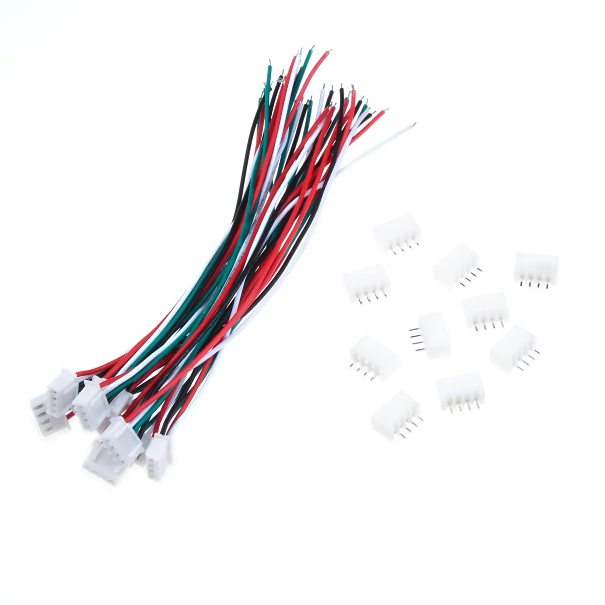 10 Set Mini Micro JST XH 2.54mm 4 Pin Wire Connector Plug With 24AWG 1007 Wires 150mm Length Plug Adapter for RC FPV
10 Set Mini Micro JST XH 2.54mm 4 Pin Wire Connector Plug With 24AWG 1007 Wires 150mm Length Plug Adapter for RC FPV