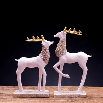 A couple of deer living room Zhaocai wedding gift gift decoration decoration business Home Furnishing Road (deer)
A couple of deer living room Zhaocai wedding gift gift decoration decoration business Home Furnishing Road (deer)