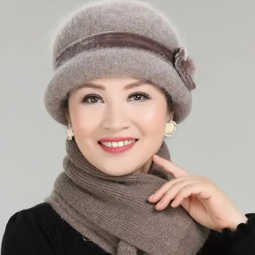 New Fashion Women Winter Hat Sets Floral Bonnet Wool Mixed Rabbit Fur Warm Hat Scarf Outdoor Knitted Baggy Headwear Cap Fedora
New Fashion Women Winter Hat Sets Floral Bonnet Wool Mixed Rabbit Fur Warm Hat Scarf Outdoor Knitted Baggy Headwear Cap Fedora