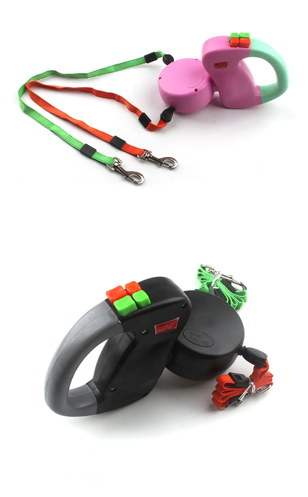 Automatic Double Head Retractable Traction Rope