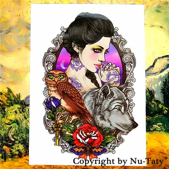 SHNAPIGN Tribal Girls Temporary Tattoo Body Art Flash Tattoo Stickers 21*15cm Waterproof Car Styling Home Decor Wall Sticker
SHNAPIGN Tribal Girls Temporary Tattoo Body Art Flash Tattoo Stickers 21*15cm Waterproof Car Styling Home Decor Wall Sticker