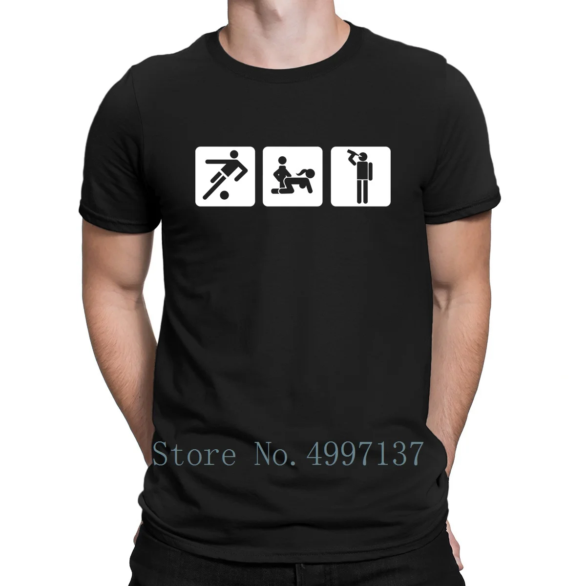 Triathlon Footballs Fxxking Alcohol T Shirt Casual Loose Printing Vintage Round Collar Unisex Spring 100% Cotton Shirt
Triathlon Footballs Fxxking Alcohol T Shirt Casual Loose Printing Vintage Round Collar Unisex Spring 100% Cotton Shirt