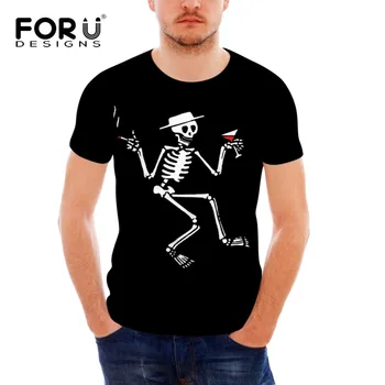FORUDESIGNS Fashion Men's T Shirt 2019 Harajuku Smoke Drunk Skull Tshirt Streetwear Summer Short Sleeve T-Shirt Cotton Tops Tee
FORUDESIGNS Fashion Men's T Shirt 2019 Harajuku Smoke Drunk Skull Tshirt Streetwear Summer Short Sleeve T-Shirt Cotton Tops Tee