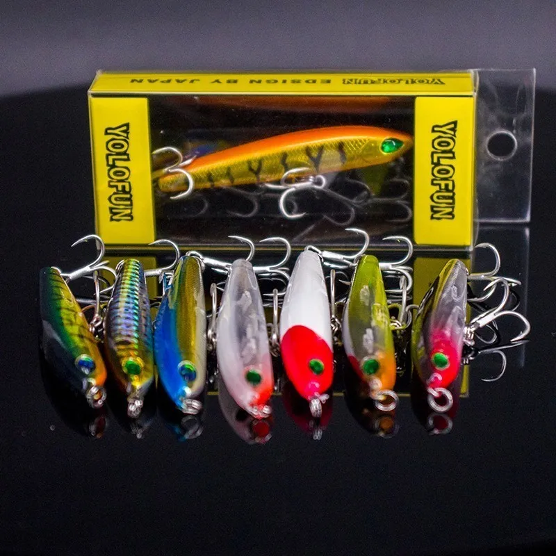 7.5cm /10g Small Pencil Fishing Lure Float JerkBait Fishing Lure Sinking Swimbait HardBait Fishing Wobbler For Pesca
7.5cm /10g Small Pencil Fishing Lure Float JerkBait Fishing Lure Sinking Swimbait HardBait Fishing Wobbler For Pesca