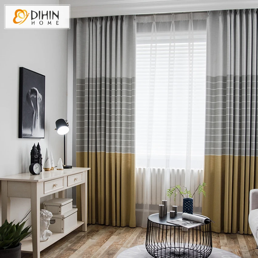 Modern Three Colors Striped Blackout Curtains For Living Room Window Treatment For Bedroom Curtain Drapes
Modern Three Colors Striped Blackout Curtains For Living Room Window Treatment For Bedroom Curtain Drapes