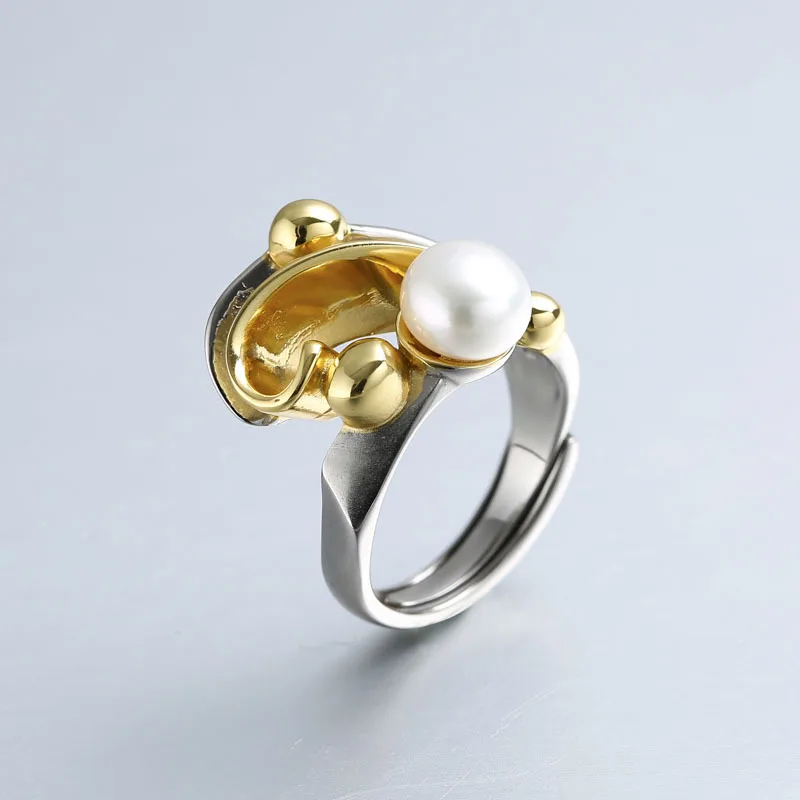 Sterling 925 silver 8mm pearl rings gold fashion elegant natural freshwater pearl rings for women pearl jewelry for charms gift
Sterling 925 silver 8mm pearl rings gold fashion elegant natural freshwater pearl rings for women pearl jewelry for charms gift