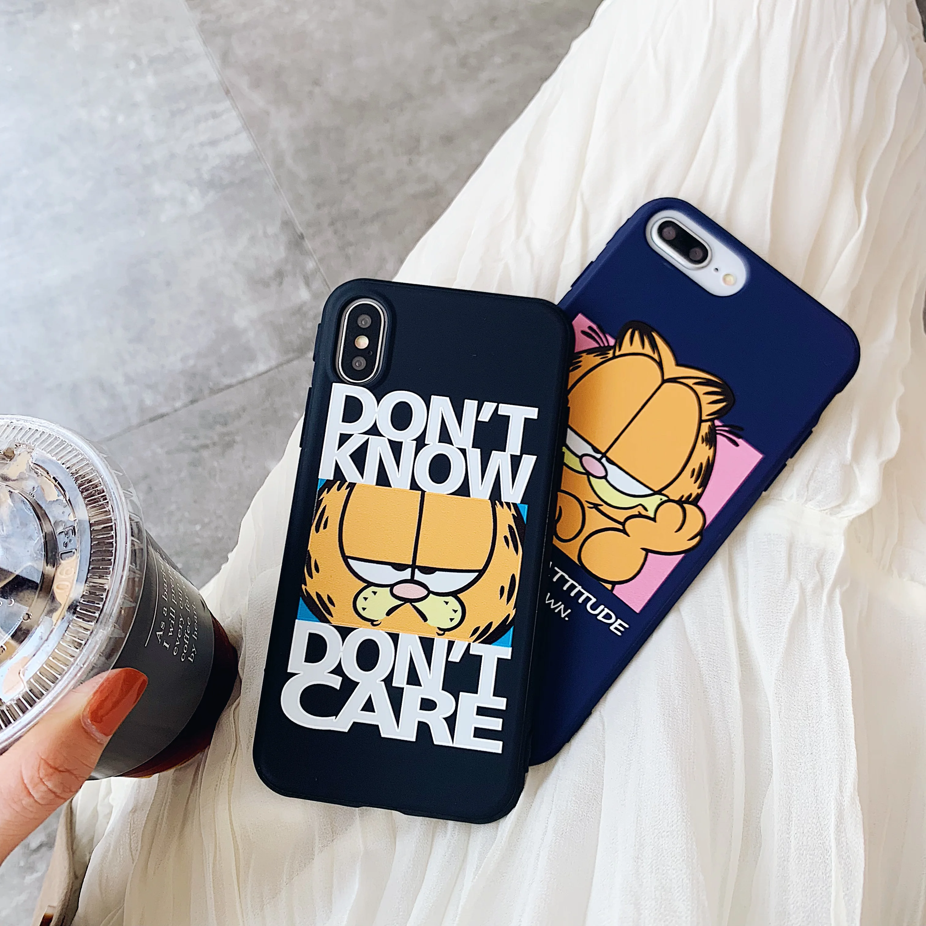 Cartoon Garfield Cute Phone Case Soft Cover For iPhone 6 6s 7 8 Plus X XS XR XSMax
Cartoon Garfield Cute Phone Case Soft Cover For iPhone 6 6s 7 8 Plus X XS XR XSMax