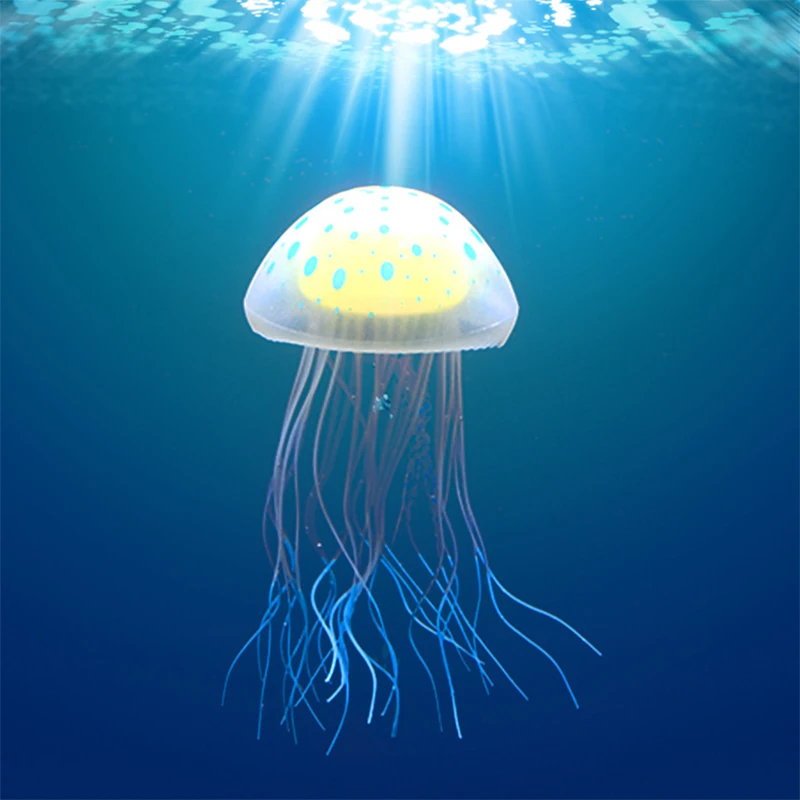 15cm Artificial Silicone Jellyfish Fluorescent Jelly Fish Tank Decoration Aquarium Landscape Accessory Jellyfish Ornaments
15cm Artificial Silicone Jellyfish Fluorescent Jelly Fish Tank Decoration Aquarium Landscape Accessory Jellyfish Ornaments