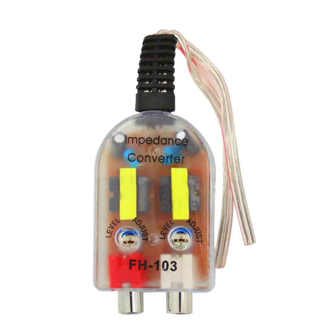 Dewtreetali 12V Universal RCA Line Car Stero Radio Converters Speaker High To Low Car Amplifier Car Audio Impedance Converter
Dewtreetali 12V Universal RCA Line Car Stero Radio Converters Speaker High To Low Car Amplifier Car Audio Impedance Converter