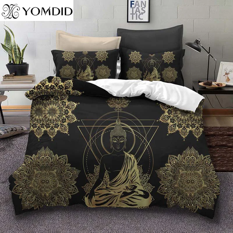 Hot Sale Geometric Bedding Set Buddha Duvet Cover Printed Buddha Pillowcase AU/US/EU Single/Double/Queen/King Duvet Cover Set
Hot Sale Geometric Bedding Set Buddha Duvet Cover Printed Buddha Pillowcase AU/US/EU Single/Double/Queen/King Duvet Cover Set