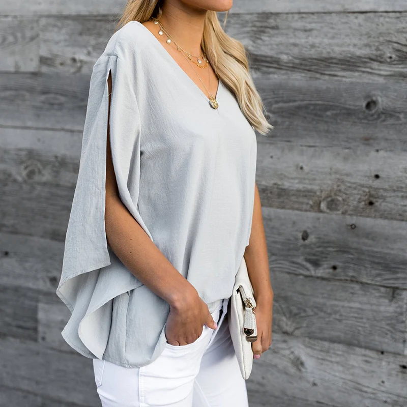 2018 Fashion Bow Tie V Neck Chiffon Shirts Casual OL Long Sleeved Flounced Blouses Summer Loose Tops for Women WS8627U
2018 Fashion Bow Tie V Neck Chiffon Shirts Casual OL Long Sleeved Flounced Blouses Summer Loose Tops for Women WS8627U