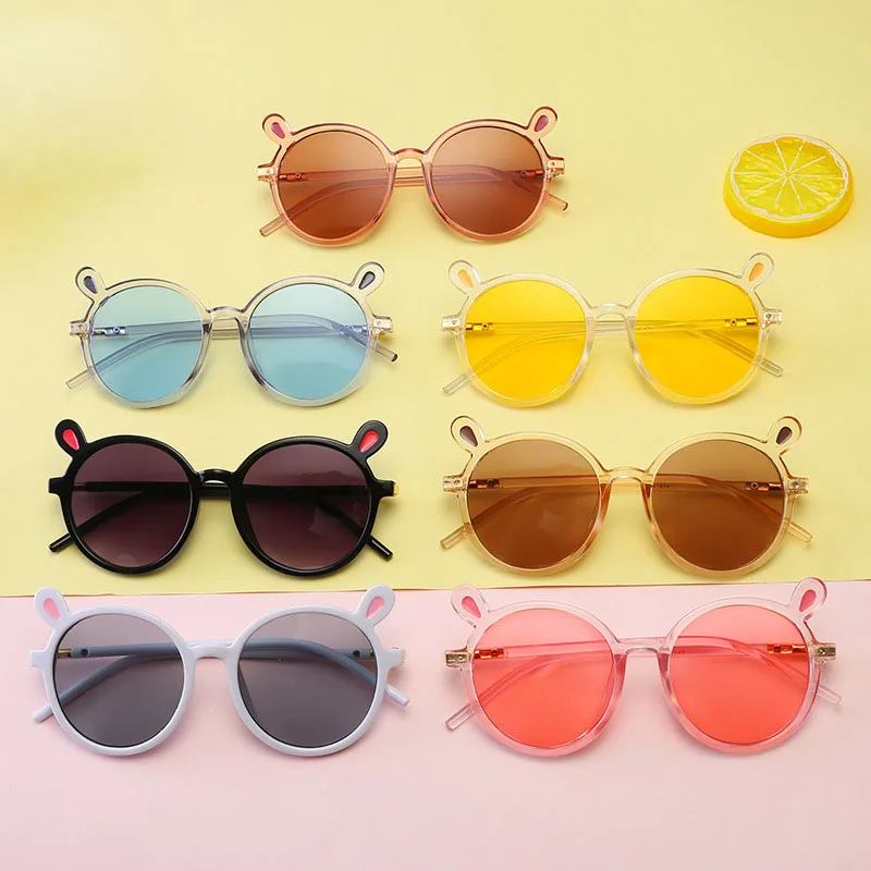 2019 NEW Lovely Rabbit shape Kids sunglasses Protect UV400 Catoon glasses Gradient Plastic baby 3-9 year Boys&girls eyewear N346
2019 NEW Lovely Rabbit shape Kids sunglasses Protect UV400 Catoon glasses Gradient Plastic baby 3-9 year Boys&girls eyewear N346