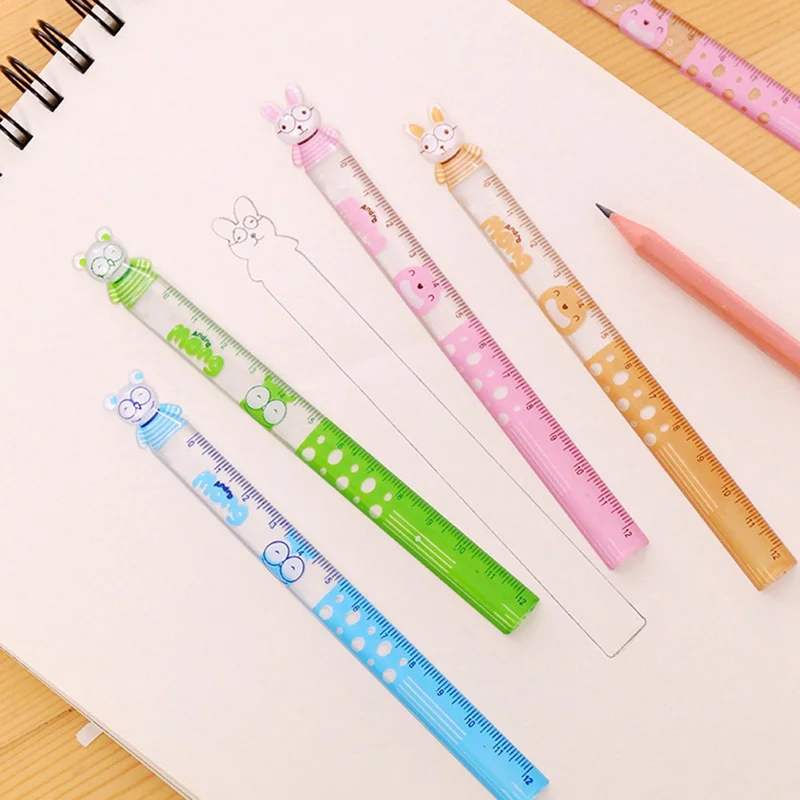 2Pcs/Lot Lovely Cartoon Animal Mini Ruler 12 Cm Children's Favorite Straight Ruler Learning Measure Stationery Color Random
2Pcs/Lot Lovely Cartoon Animal Mini Ruler 12 Cm Children's Favorite Straight Ruler Learning Measure Stationery Color Random