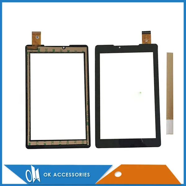 7.0 Inch For Prestigio Multipad Color 2 3G PMT3777 PMT3797_3G Touch Panel Screen Digitizer Replacement Black With Tape | Мобильные