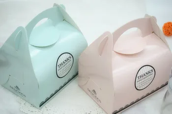 Free Shipping 20pcs/lot With Glistening Film Portable Paper Box Bisuit Cake Box Pink Blue Available
Free Shipping 20pcs/lot With Glistening Film Portable Paper Box Bisuit Cake Box Pink Blue Available