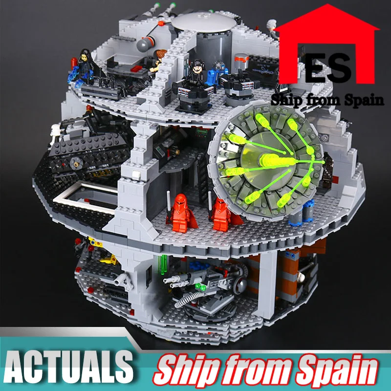Star War 05063 The Death Star Set Building Block Bricks Kids DIY Toys Compatible with Lego 75159 Christmas Gifts
Star War 05063 The Death Star Set Building Block Bricks Kids DIY Toys Compatible with Lego 75159 Christmas Gifts