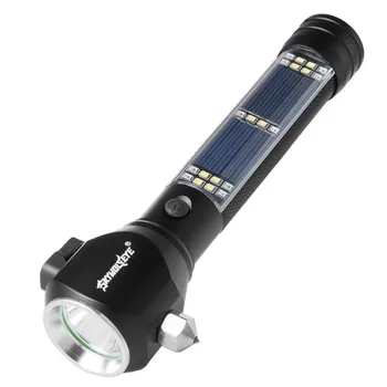 Magnet Led Flashlight Multi-function Solar Escape Rescue Flashlight USB Charging Safety Hammer Led Torch 18650 Zaklamp 40MAY14
Magnet Led Flashlight Multi-function Solar Escape Rescue Flashlight USB Charging Safety Hammer Led Torch 18650 Zaklamp 40MAY14