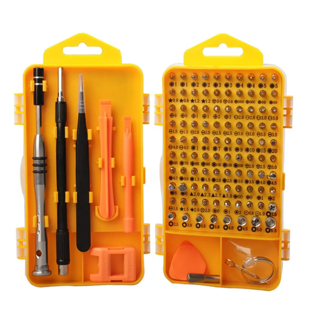 110 In 1 Precision Screwdriver Set Multi-function Computer PC Mobile Phone Digital Electronic Device Repair Hand Tools Bit
110 In 1 Precision Screwdriver Set Multi-function Computer PC Mobile Phone Digital Electronic Device Repair Hand Tools Bit