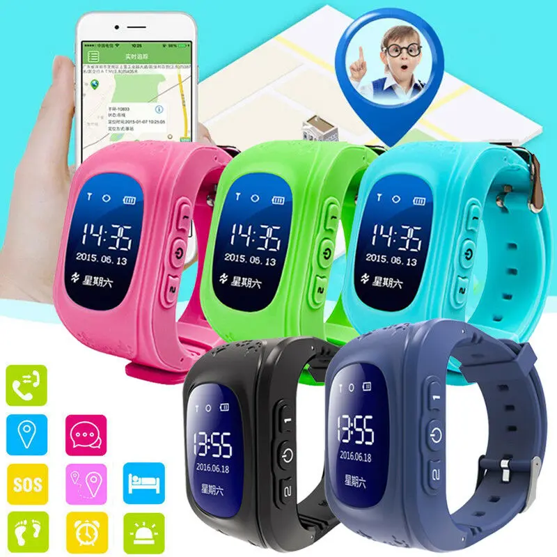 Anti Lost Q50 LED Child GPS Tracker Watch SOS Smart Monitoring Positioning Phone Smart Watch for IOS Android Russian version
Anti Lost Q50 LED Child GPS Tracker Watch SOS Smart Monitoring Positioning Phone Smart Watch for IOS Android Russian version