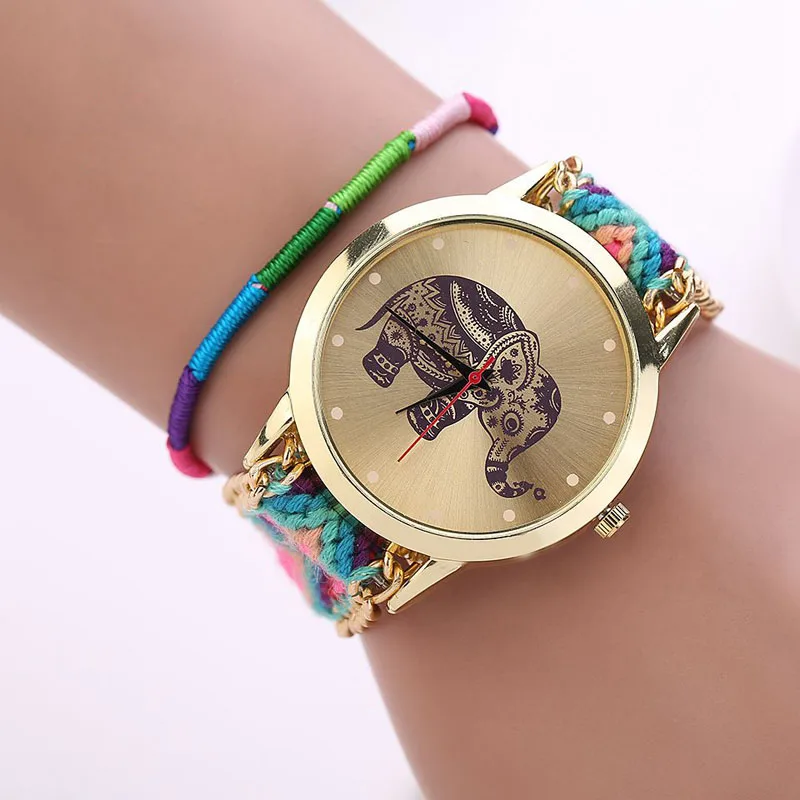 Creative Luxury Watch Women Knitted Braided Weaved Rope Band Bracelet Dial Wrist Quartz Watches bayan kol saati montre femme
Creative Luxury Watch Women Knitted Braided Weaved Rope Band Bracelet Dial Wrist Quartz Watches bayan kol saati montre femme