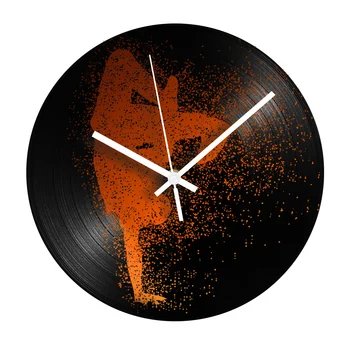 Street Dancing Shabby Chic Vinyl Record Clock Silent Mechanism Black Round Decorative Wall Clock for Living Room Home Decor
Street Dancing Shabby Chic Vinyl Record Clock Silent Mechanism Black Round Decorative Wall Clock for Living Room Home Decor