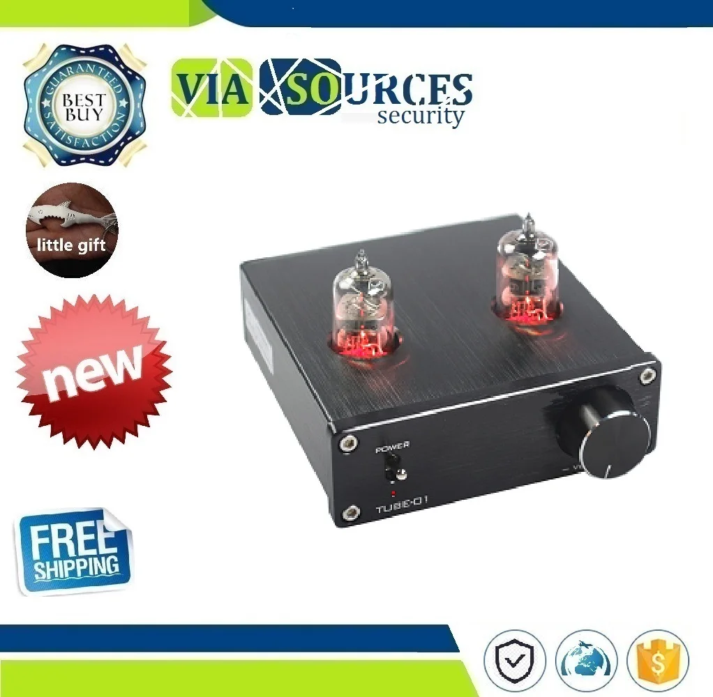 TUBE-01 bile preamp tube amplifier preamp bile buffer 6J1 MINI HIFI preamplifier DC12V
TUBE-01 bile preamp tube amplifier preamp bile buffer 6J1 MINI HIFI preamplifier DC12V