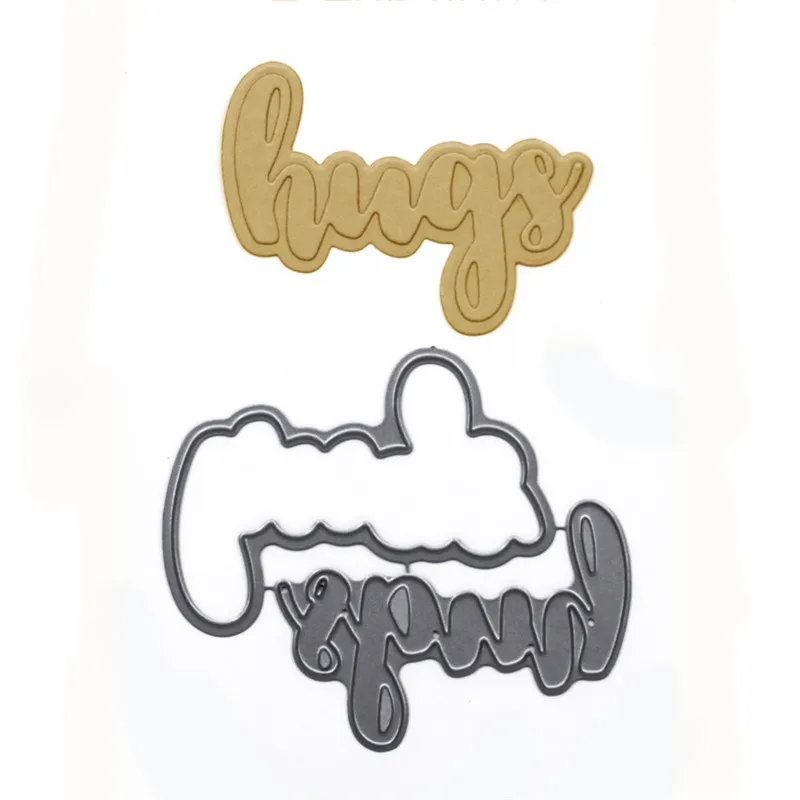 Eastshape Hugs Words Metal Cutting Dies New 2019 Alphabet Letter Dies Scrapbooking for Card Making Craft Die Cut Stencil
Eastshape Hugs Words Metal Cutting Dies New 2019 Alphabet Letter Dies Scrapbooking for Card Making Craft Die Cut Stencil