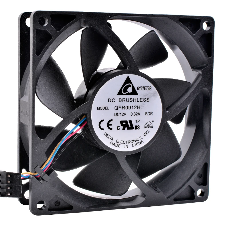 QFR0912H 9 см 92 мм вентилятор 9225 DC12V 0.32A FX8350 4-провод pwm Процессор кулер; Вентилятор охлаждения
QFR0912H 9 см 92 мм вентилятор 9225 DC12V 0.32A FX8350 4-провод pwm Процессор кулер; Вентилятор охлаждения