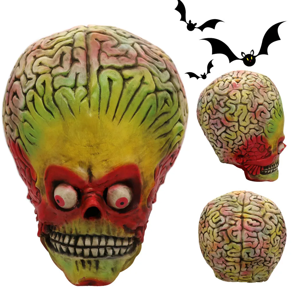 Cosplay Big Devil Brains Monster Melting Face Latex Costume Prop Scary Mask Toy Big head horror mask toy spoof mask a531
Cosplay Big Devil Brains Monster Melting Face Latex Costume Prop Scary Mask Toy Big head horror mask toy spoof mask a531