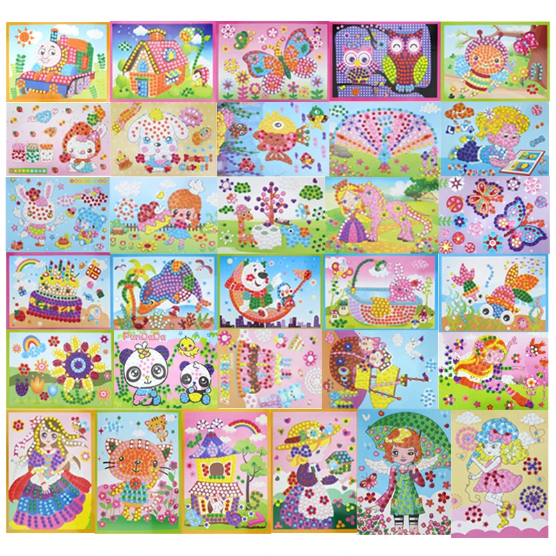 31 designs /lot DIY Cartoon Animal 3D EVA Foam Sticker Puzzle Series E Early Learning Education Toys for Children
31 designs /lot DIY Cartoon Animal 3D EVA Foam Sticker Puzzle Series E Early Learning Education Toys for Children