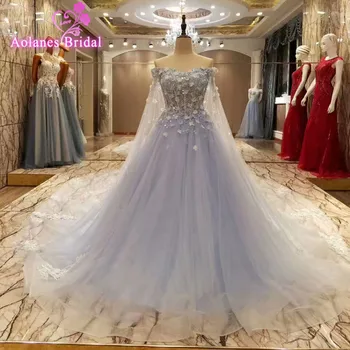 Sleeveless Light BLue Evening Dresses Ball Gowns Tulle With Flowers Lace Appliques Abendkleider 2017 Abiti Da Cerimonia Da Sera
Sleeveless Light BLue Evening Dresses Ball Gowns Tulle With Flowers Lace Appliques Abendkleider 2017 Abiti Da Cerimonia Da Sera