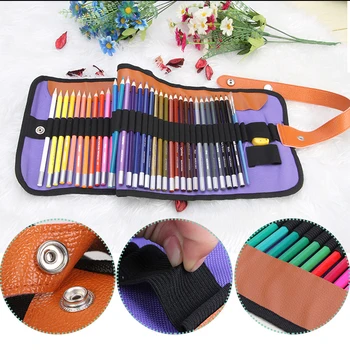 High-end Water Souble Colored Pencils 48colors Hexagon Professional Painting Color Pencil with Canvas Roll Bag and Sharpener
High-end Water Souble Colored Pencils 48colors Hexagon Professional Painting Color Pencil with Canvas Roll Bag and Sharpener