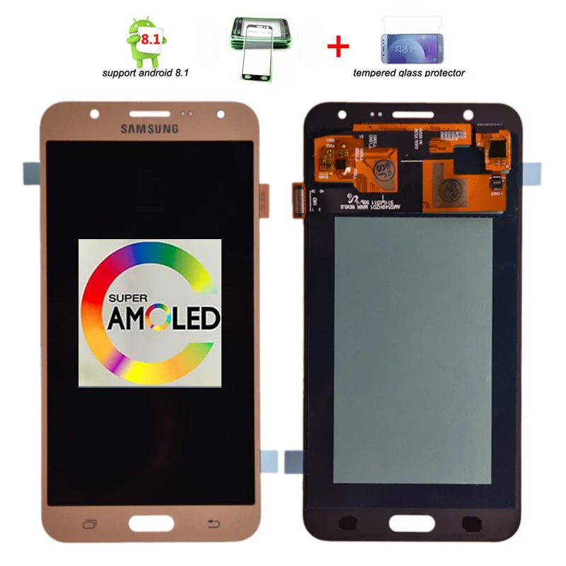 Original Super AMOLED For Samsung Galaxy J7 2015 J700 J700F J700H J700M LCD Display Touch Screen Digitizer Assembly
Original Super AMOLED For Samsung Galaxy J7 2015 J700 J700F J700H J700M LCD Display Touch Screen Digitizer Assembly