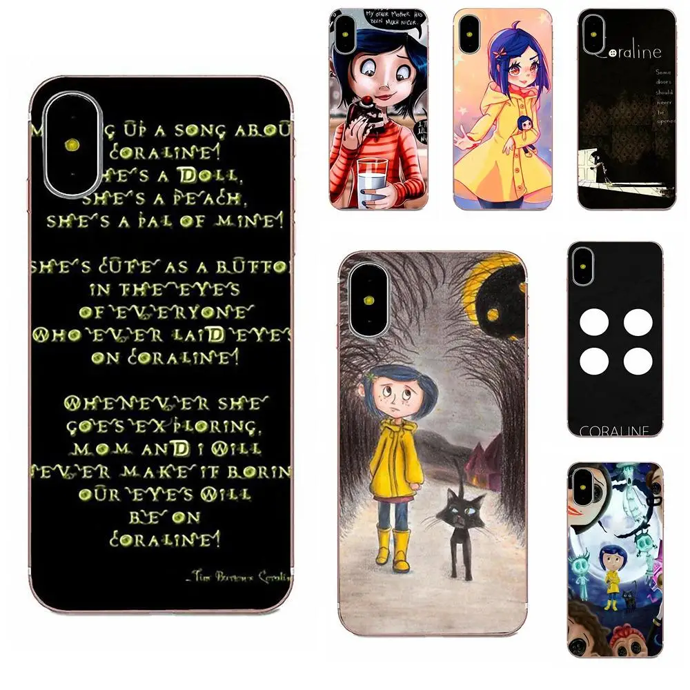 Soft Silicone TPU Transparent New Fashion Coraline For Galaxy J1 J2 J3 J330 J4 J5 J6 J7 J730 J8 2015 2016 2017 2018 mini Pro
Soft Silicone TPU Transparent New Fashion Coraline For Galaxy J1 J2 J3 J330 J4 J5 J6 J7 J730 J8 2015 2016 2017 2018 mini Pro