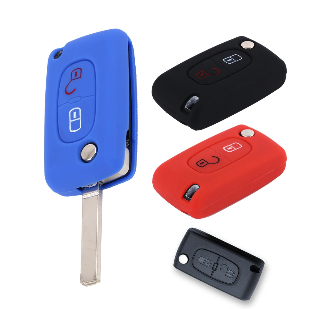 Car Key Case Cover For Peugeot 407 308 408 207 208 307 206 RCZ For Citroen C3 C4 C4L C5 C6 C2 Xsara Picasso Silicone Protector
Car Key Case Cover For Peugeot 407 308 408 207 208 307 206 RCZ For Citroen C3 C4 C4L C5 C6 C2 Xsara Picasso Silicone Protector