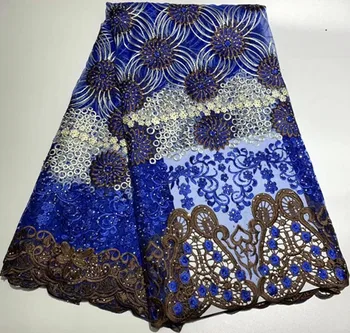 Hot sale 5yards embroidered african french lace fabric with stone african lace fabric for dress nigerian lace fabrics ZQ-A103
Hot sale 5yards embroidered african french lace fabric with stone african lace fabric for dress nigerian lace fabrics ZQ-A103
