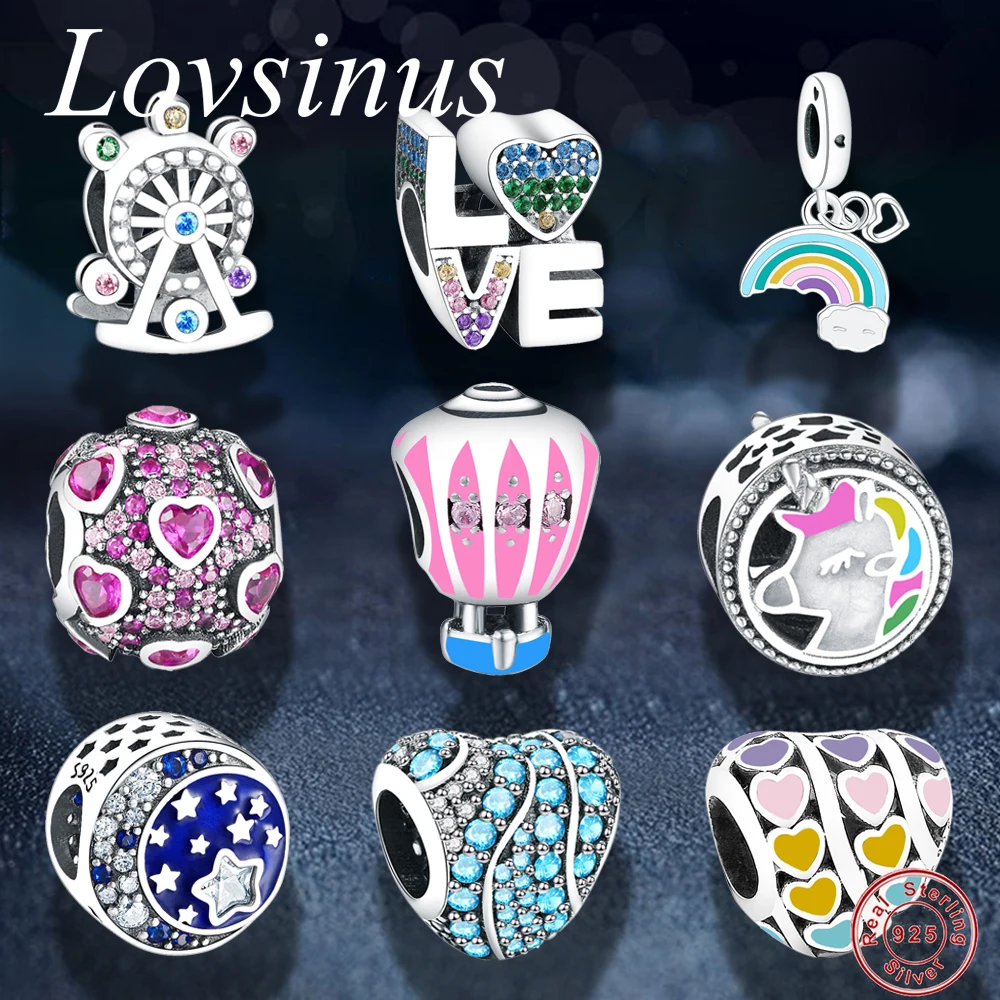 Wholesale Price Beads Fit Original Pandora Charms Bracelets 925 Silver LOVE Rainbow Unicorn Heart Charm Bead DIY Jewelry Making
Wholesale Price Beads Fit Original Pandora Charms Bracelets 925 Silver LOVE Rainbow Unicorn Heart Charm Bead DIY Jewelry Making