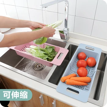 Telescopic Sink Rack Drainer Plastic Kitchen Accessories Organizer Shelf Household Dish Drying Storage Rack
Telescopic Sink Rack Drainer Plastic Kitchen Accessories Organizer Shelf Household Dish Drying Storage Rack