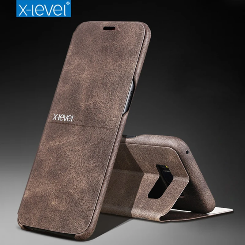 X-Level For Samsung Galaxy S8 S9 Plus Case Cover Note8 PU Leather Flip Folding Bracket Wallet Case For Samsung S9 S8 Note 8 Case
X-Level For Samsung Galaxy S8 S9 Plus Case Cover Note8 PU Leather Flip Folding Bracket Wallet Case For Samsung S9 S8 Note 8 Case