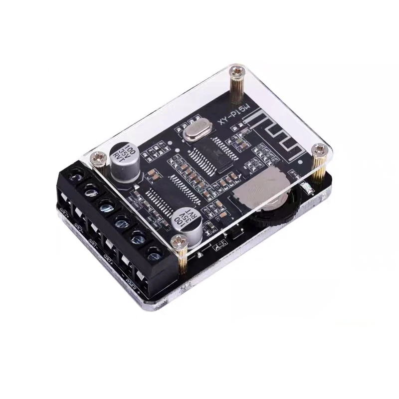 20W*2 Digital Audio Bluetooth 5.0 Stereo Amplifier with Case DC12-24V Bluetooth amp Dual Channel small stereo amp
20W*2 Digital Audio Bluetooth 5.0 Stereo Amplifier with Case DC12-24V Bluetooth amp Dual Channel small stereo amp