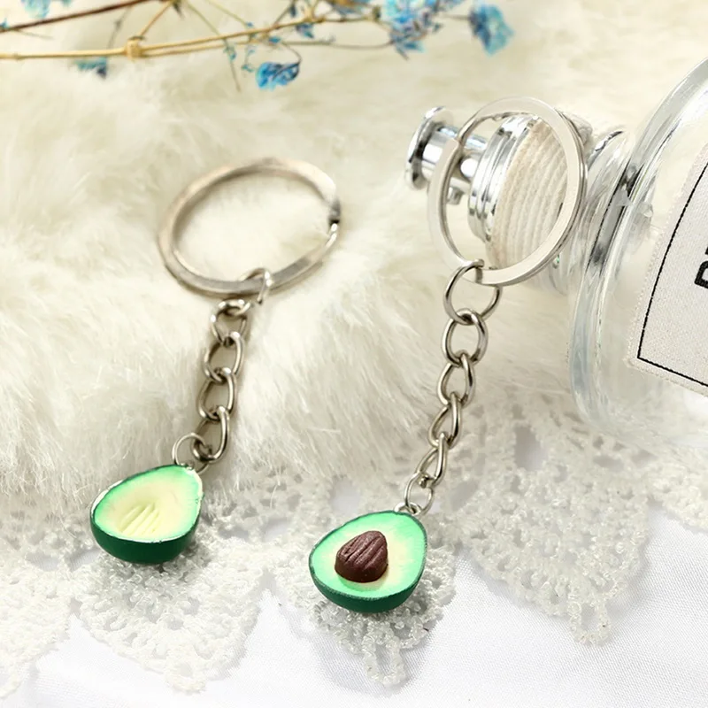 FUNIQUE 2018 Heart Avocado Pendant Key Chains Cute Green Fruit Charm Alloy Key Ring Fit Car Bag Charm Key Holder For Women Men
FUNIQUE 2018 Heart Avocado Pendant Key Chains Cute Green Fruit Charm Alloy Key Ring Fit Car Bag Charm Key Holder For Women Men