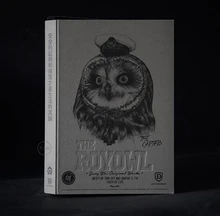 The Royal Owl Series Limited Edition Sketchbook B5 268P Thick Blank Paper Notebook Gift
The Royal Owl Series Limited Edition Sketchbook B5 268P Thick Blank Paper Notebook Gift