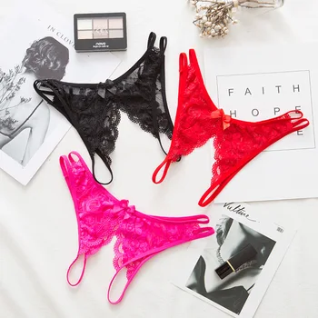 2020 New Arrive Women Sexy Opening Crotch Panties Ladies Flower Lace Female Briefs Thongs G-string Lingerie Sexy Underwear
2020 New Arrive Women Sexy Opening Crotch Panties Ladies Flower Lace Female Briefs Thongs G-string Lingerie Sexy Underwear