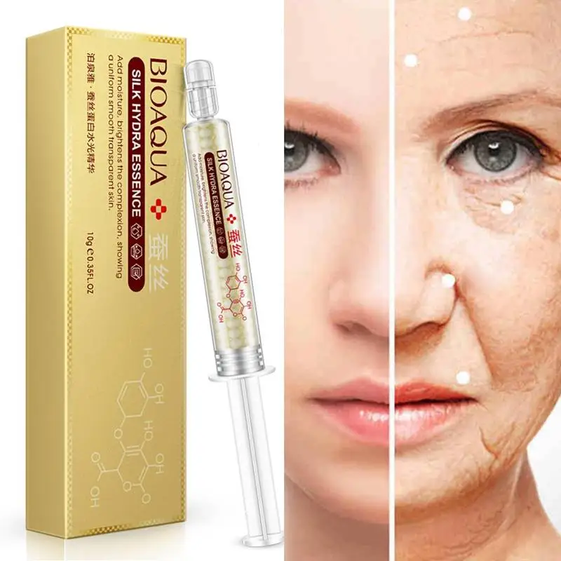 1pc Water Light Needl Silk Hydra Collagen Essence Cream Repair Serum Protein Hyaluronic Acid Liquid Serum Moisturizing Face Care
1pc Water Light Needl Silk Hydra Collagen Essence Cream Repair Serum Protein Hyaluronic Acid Liquid Serum Moisturizing Face Care