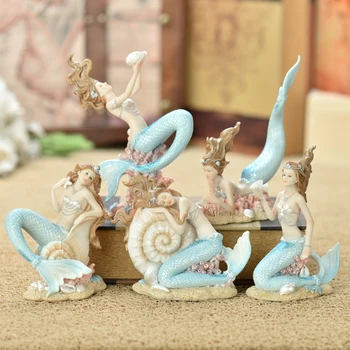 Mediterranean elegant Mermaid Princess resin art crafts figurines girl room decoration Birthday wedding decorations Gift for kid
Mediterranean elegant Mermaid Princess resin art crafts figurines girl room decoration Birthday wedding decorations Gift for kid