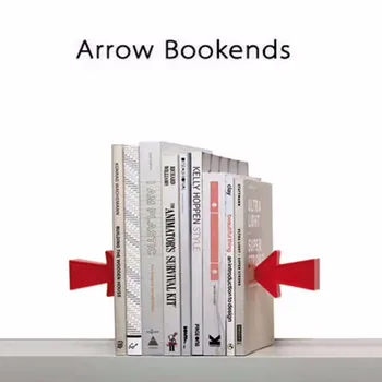 1 Pair/Pack Simple Metal Arrow-Shaped Bookend for School Stationery & Office Supply
1 Pair/Pack Simple Metal Arrow-Shaped Bookend for School Stationery & Office Supply