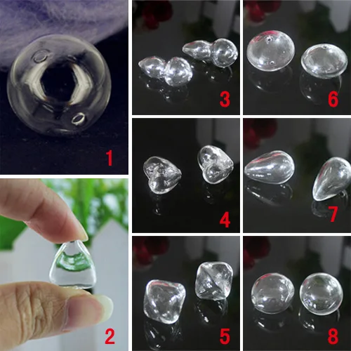 10PCS Glass Bubble Pendant Glass Globe Necklace Pendant DIY Glass Globes Jewelry Accessory Diy Findings
10PCS Glass Bubble Pendant Glass Globe Necklace Pendant DIY Glass Globes Jewelry Accessory Diy Findings