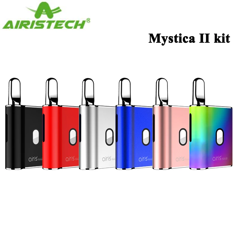 New color Original Airistech Airis Mystica II Kit 450mah Battery Electronic Cigarette Mystica 2 Vape Variable Voltage Vaporizer
New color Original Airistech Airis Mystica II Kit 450mah Battery Electronic Cigarette Mystica 2 Vape Variable Voltage Vaporizer